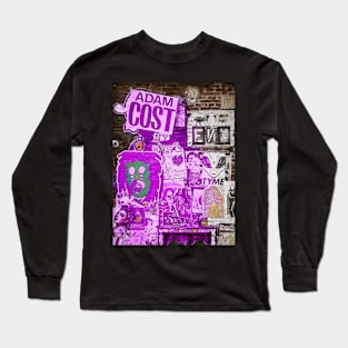 Graffiti Street Wall New York City Long Sleeve T-Shirt